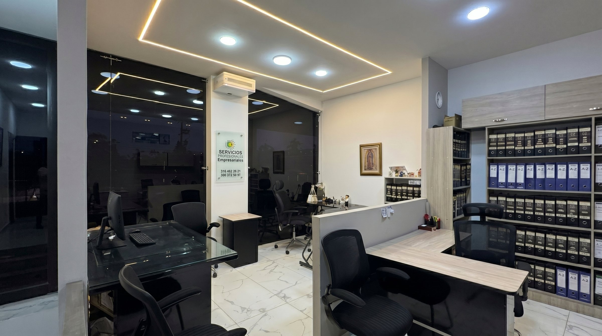 Oficina real de AZ Inmobiliaria en Cúcuta